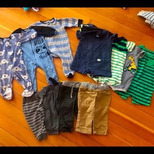 Lot of 6-9 months baby boy clothing
